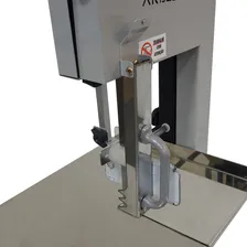 Serra Fita De Bancada Inox Açougue Carnes Osso Profissional Foto mini 4