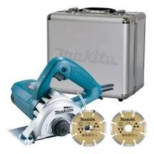 Serra Marmore 4.3/8 220v 4100nh3zx2 Makita C/ Discos Maleta Foto mini 1