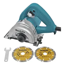 Serra Mármore Makita 4100nh3zx2 1300w 2 Discos De Corte 127v Foto mini 4