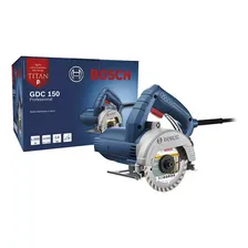 Serra Marmore Profissional Bosch Titan 1500w Gdc150 Foto  mini 1