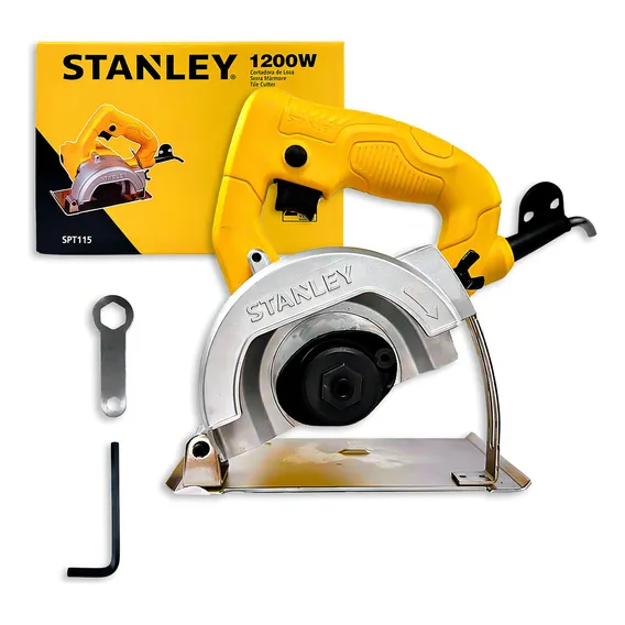 Serra Mármore Stanley Profissional 1200w Aço Piso Granito 220v Foto 1
