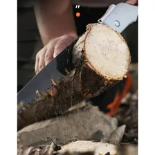 Serra Serrote Dobrável Poda Madeira Arvore Bushcraft Foto mini 4