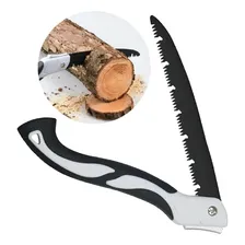Serra Serrote Dobrável Poda Madeira Arvore Bushcraft Foto mini 1