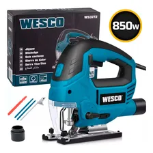 Serra Tico-tico 850w Ws3772 Wesco Profissional Com Led 110v Foto mini  3