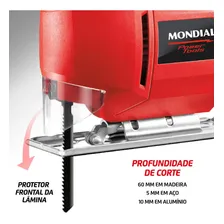 Serra Tico-tico Mondial Power Tools Fst-03 220v-vermelho 220V Foto mini 4