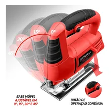 Serra Tico-tico Mondial Power Tools Fst-03 220v-vermelho 220V Foto mini 3