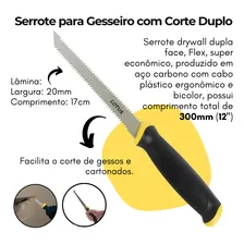 Serrote Gesseiro Duplo Lotus Flex Profissional Foto mini  2