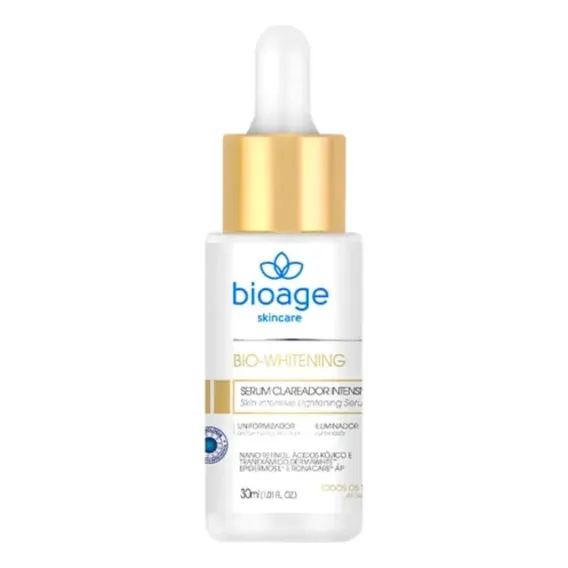 Serum Clareador Intensivo Bio Whitening 30ml Bioage Momento de aplicação Dia/Noite Tipo de pele Todo tipo de pele Foto 1