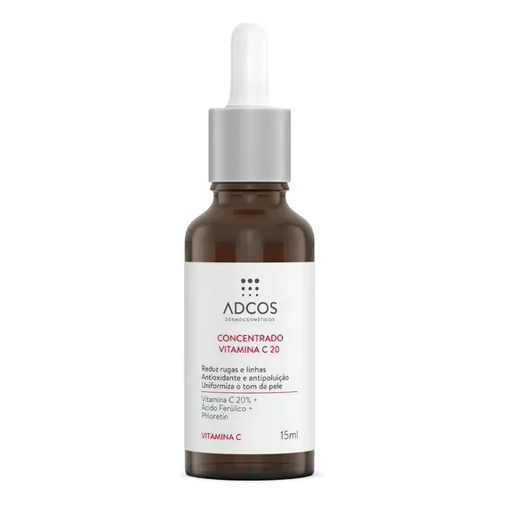 Sérum Concentrado vitamina C 20 Adcos Derma Complex dia/noite de 15mL Foto 1