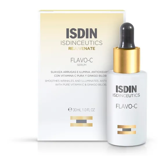 Sérum Facial Antioxidante com Vitamina C Isdinceutics Flavo C 30ml Isdin Foto 1