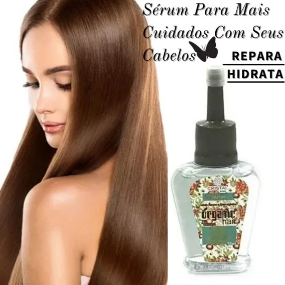 Sérum Reparador Para Cabelos Orgânicos 35  Organic Hair Foto 1
