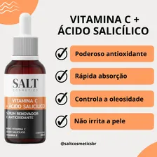 SĂ©rum Vitamina C Ăcido SalicĂlico Vitamina E Salt Cosmetics Foto mini 4