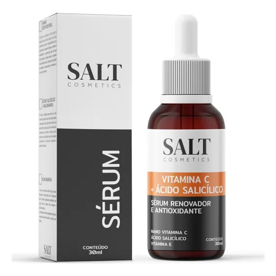 SĂ©rum Vitamina C Ăcido SalicĂlico Vitamina E Salt Cosmetics Foto 1