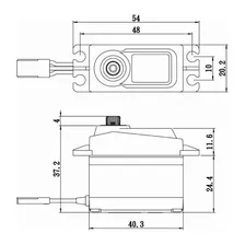 Servo Savox Sa 1256tg 20 Kg Titanium Engrenagem Digital Foto mini 2