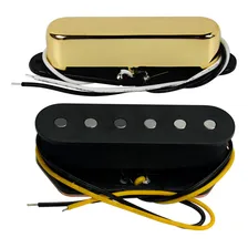 Set Captador Tele Single Fleor Alnico V Pos. Braço E Ponte Foto mini  2
