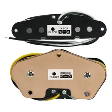 Set Captador Tele Single Fleor Alnico V Pos. Braço E Ponte Foto mini  3