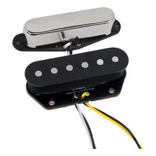 Set Captador Telecaster Single Alnico Ponte E Braço Fleor Foto mini  2
