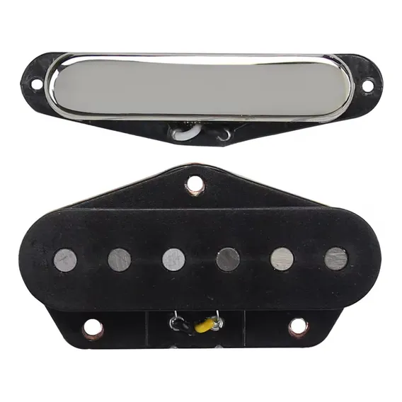 Set Captador Telecaster Single Alnico Ponte E Braço Fleor Foto 1