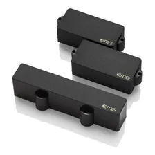 Set Captadores Emg Para Baixo Pj Set Hz Preto Emg-pjhzsetbk Foto mini 1