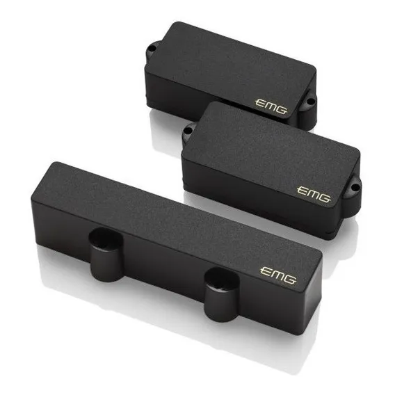Set Captadores Emg Para Baixo Pj Set Hz Preto Emg-pjhzsetbk Foto 1