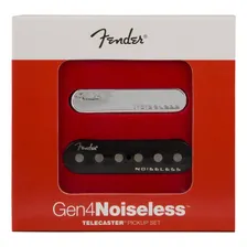 Set Captadores Fender P/ Guitarra Gen 4 Noiseless Telecaster Foto mini  2
