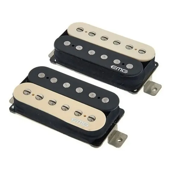 Set De 2 Captadores Emg Ativos Fat 55 Set zebra Foto 1