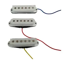 Set De Captadores Andaluz Strat Branco Para Guitarra Foto mini 1