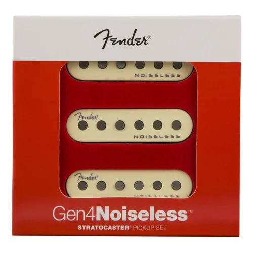 Set De Captadores Fender P/ Guitarra Gen 4 Noiseless Strato Foto 1