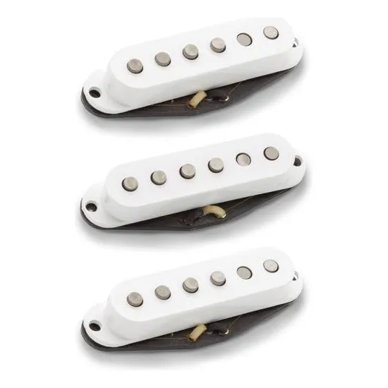 Set De Captadores Seymour Duncan Antiquity Texas Hot Unaged Cor Branco Foto 1