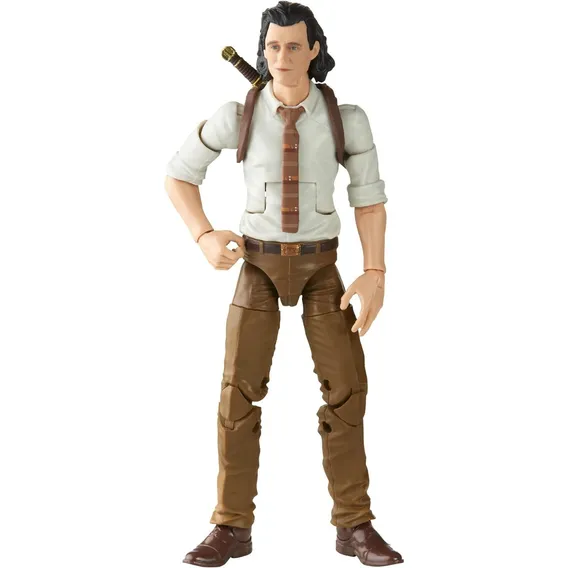 Set de figuras de ação Hasbro Marvel Legends Tesseract Electronic Loki Marvel Loki - 3 peças Foto 1
