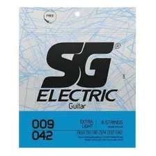 Sg Encordoamento P/guitarra 09 Extra Leve 1ª Extra Foto mini 1