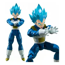 Sh Figuarts Dragon Ball Super Vegeta Gold Saiyan Blue Ssgss Foto mini 2