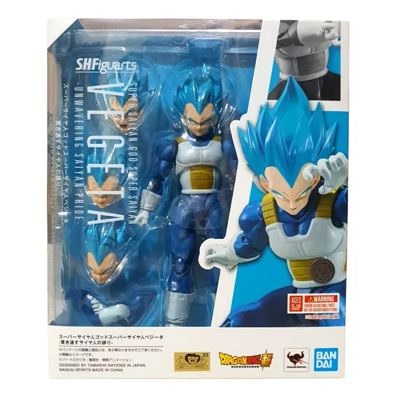 Sh Figuarts Dragon Ball Super Vegeta Gold Saiyan Blue Ssgss Foto 1