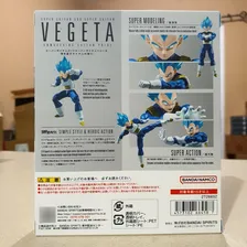 Sh Figuarts Dragon Ball Super Vegeta Gold Saiyan Blue Ssgss Foto mini 4