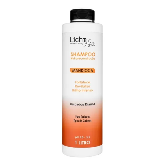 Shampoo 1 Litro Mandioca Light Hair Foto 1