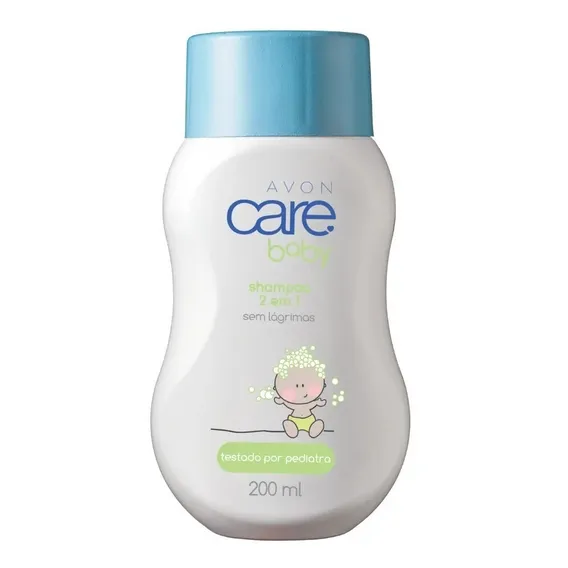 Shampoo 2 Em 1 Avon Baby Care 200ml Sem Lágrimas Foto 1