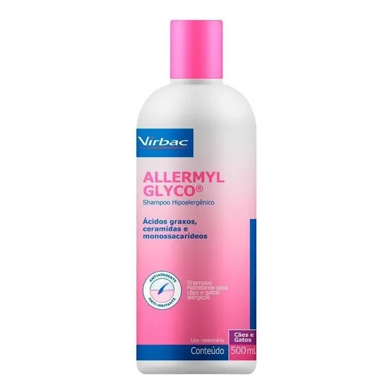 Shampoo Allermyl Glyco 500ml - Virbac Foto 1