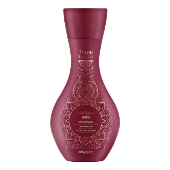 Shampoo Amend Millenar Óleos Egípcios 300ml Foto 1