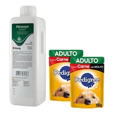 Shampoo Antibacteriano Para Cães Peroxsyn Konig - 1 Litro Fragrância Camomila Foto mini  2