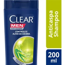 Shampoo Anticaspa Controle Alívio Da Coceira 200ml Clear Men Foto  mini 1