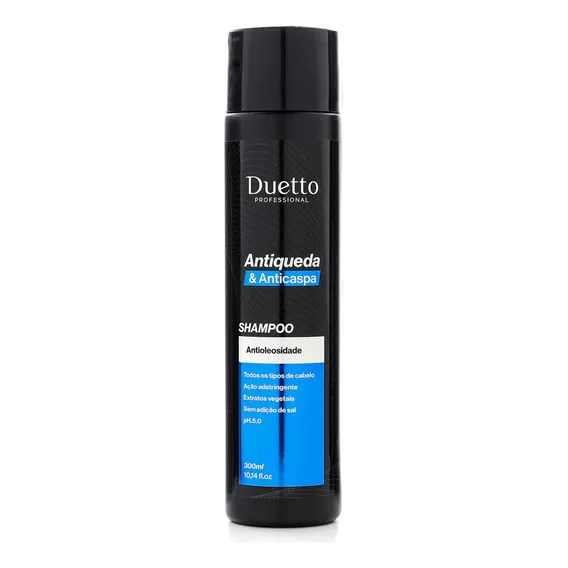 Shampoo Anticaspa E Antiqueda Duetto 300 Foto 1