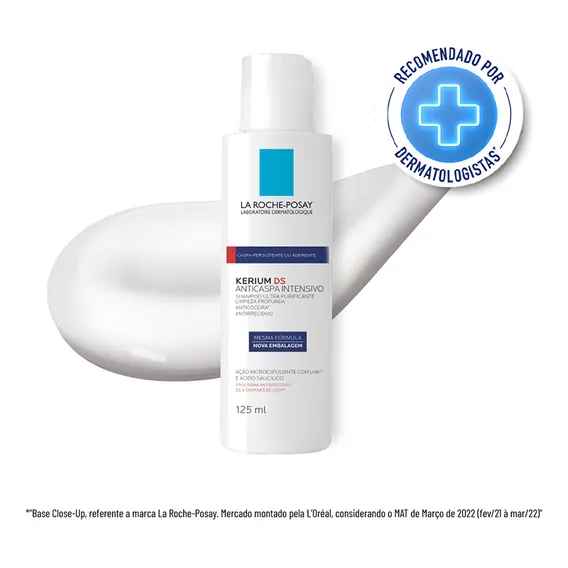 Shampoo Anticaspa Intensivo Kerium DS 125ml La Roche-posay Foto 1