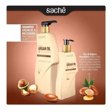 Shampoo Argan Oil & Macadâmia 1 Litro Sachê Professional Foto  mini 1