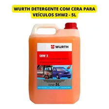 Shampoo Automotivo 5l Wurth Com Cera De Carnauba Shw2 Foto mini 1