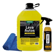 Shampoo Automotivo Com Cera De Carnaúba Tok Final + Flanela Foto mini 1