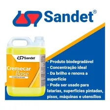 Shampoo Automotivo Cremecar Base Concentrado Sandet 5Lts Foto mini 3