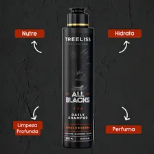 Shampoo Barbearia Premium Daily All Blacks 300ml Tree Liss Foto mini  2