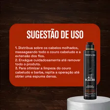 Shampoo Barbearia Premium Daily All Blacks 300ml Tree Liss Foto mini 4