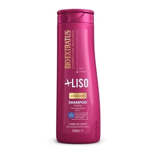 Shampoo Bio Extratus Mais Liso Antifrizz Limpeza Eficaz Foto 1