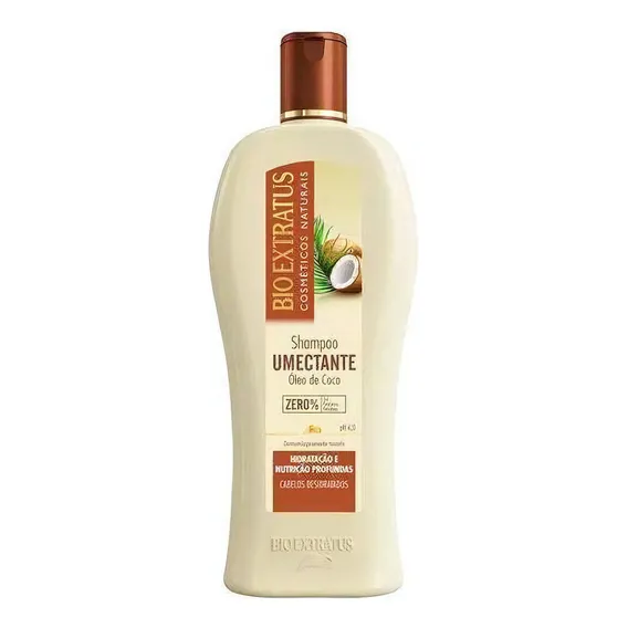 Shampoo Bio Extratus Óleo De Coco Umectante 250ml Foto 1